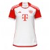 Günstige Bayern Munich Kingsley Coman #11 Heim Fussballtrikot Damen 2023-24 Kurzarm